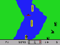 River Raid screenshot 5 for MSX